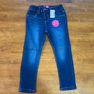 NWT The Children’s Place Toddler Girls Knit Denim Jeggings - Medium Wash